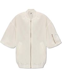 MM6 by Maison Martin Margiela - Jacket With Short Sleeves - Lyst