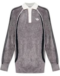 adidas Originals - Polo With Embroidered Logo - Lyst