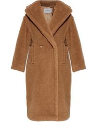 Max Mara - 'Teddy' Camel Wool Coat - Lyst
