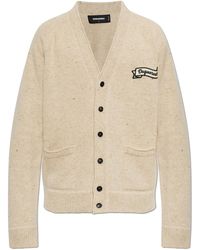 DSquared² - Sweater With Sewn-In Logo - Lyst