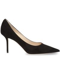 Jimmy Choo - 'Love' Suede Stiletto Pumps - Lyst