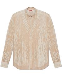 DIESEL - Transparent Shirt 'C-Overy-Qmbr' - Lyst