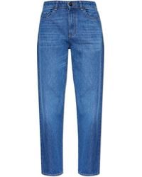 Emporio Armani - Jeans With Tapered Legs - Lyst
