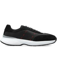 Kiton - Sports Shoes With Logo - Lyst