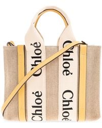 Chloé - 'woody Small' Shoulder Bag, - Lyst