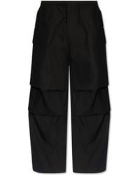Jil Sander - Cotton Trousers - Lyst
