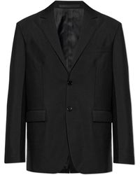 Jil Sander - Wool Blazer With A Single Vent - Lyst