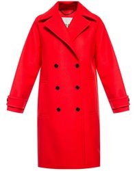 kenzo red coat