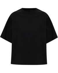 Rick Owens - T-Shirt With A Round Neckline - Lyst