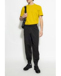 EA7 - Trousers With Logo Patch - Lyst
