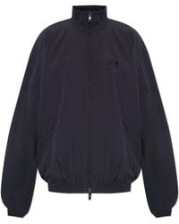 Balenciaga - Jacket With Logo - Lyst