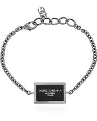 Dolce & Gabbana - Bracelet With Logo - Lyst