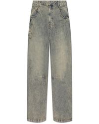 Entire studios - Jeans With Logo - Lyst