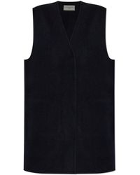 Officine Generale - Wool Vest 'Reese' - Lyst