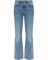 Ami Paris - Flared Leg Jeans - Lyst