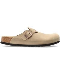 Birkenstock - Suede Shoes 'Utti Slip On' - Lyst