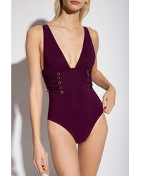 Zimmermann One-piece Swimsuit - Purple