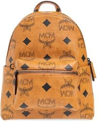 MCM - Backpack With Logo, - Lyst