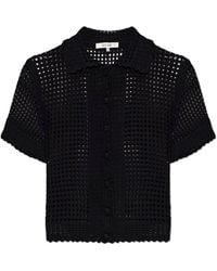 FRAME - Turtleneck With A Decorative Knit - Lyst