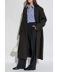 Ami Paris - Wool Double-Breasted Coat - Lyst