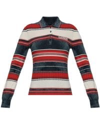 LACOSTE RUNWAY - Long-Sleeved Polo Shirt - Lyst