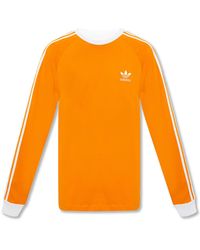 adidas Originals T-shirt With Long Sleeves - Orange