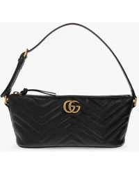Gucci - GG Marmont Leather Shoulder Bag - Lyst