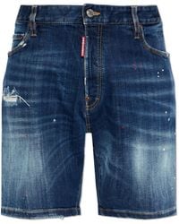 DSquared² - 'Marine' Denim Shorts - Lyst