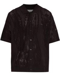 Lacoste - Shirt With Logo Patch - Lyst