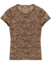 DIESEL - Lace Top Kasia-Utlt - Lyst
