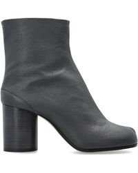 Maison Margiela - Heeled Ankle Boots With "Tabi" Cut-Out - Lyst