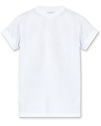 Victoria Beckham - T-shirt With Logo - Lyst
