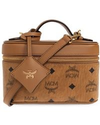 MCM - Handbag With Logo - Lyst