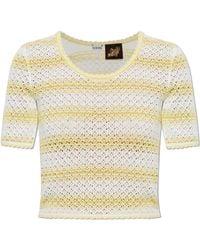 Loewe - Top With A Striped Pattern - Lyst