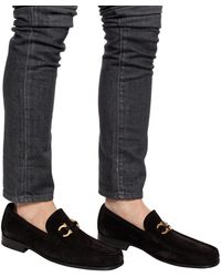 Ferragamo Gancini Moccasin - Black