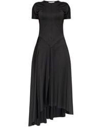 Victoria Beckham - Asymmetrical Cut Dress - Lyst