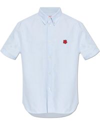 KENZO - Shirt With Patch - Lyst