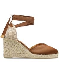Castañer - Wedge Heel Shoes 'Chiara' - Lyst