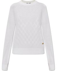 Balmain - Crew Neck Sweater - Lyst