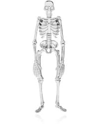 McQueen - Brooch With A Skeleton Motif - Lyst