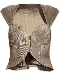 Cult Gaia - Pleated Top 'Milli' - Lyst