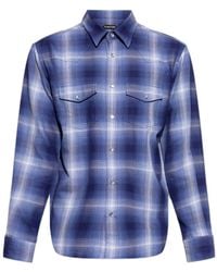 Tom Ford - Shirt With Check Pattern - Lyst