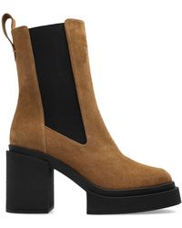 NODALETO - Platform Ankle Boots - Lyst