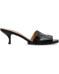 Maison Margiela - Heeled Mules With 'Tabi' Cut-Out - Lyst