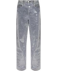 Rag & Bone - Jeans With Shimmering Sequins - Lyst