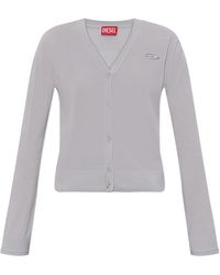DIESEL - Wool Cardigan 'M-Alima' - Lyst