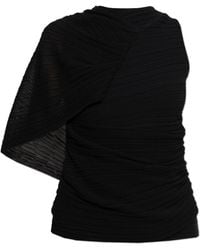 Balmain - Pleated Top - Lyst