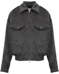 Versace - Wool Jacket - Lyst