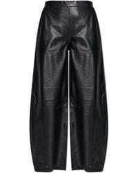AllSaints - 'Etta' Leather Trousers - Lyst