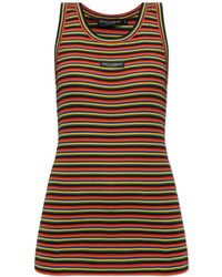 Dolce & Gabbana - Striped Pattern Top - Lyst